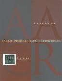 Cover image for Anglo-American Cataloguing Rules