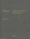 Cover image for Repertoire des tableaux vendus en France au XIXe siecle: Two-part set: Volume I, 1801-1810