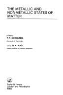 Cover image for METALLIC & NONMETALLIC STATES