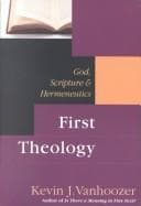 Cover image for First Theology