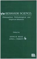 Cover image for Behavior Science