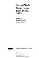 Cover image for World Congress on Land Policy