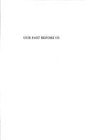 Cover image for Our Past Before Us