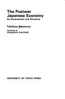 Cover image for The postwar Japanese economy