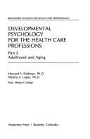 Cover image for Developmental Psychology for the Health Care Professions: Part II