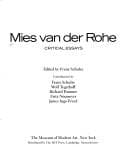 Cover image for Mies Van Der Rohe