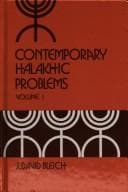 Cover image for Contemporary halakhic problems