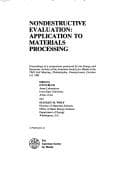 Cover image for Nondestructive evaluation