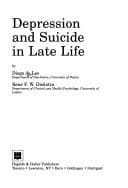 Cover image for Depression and Suicide in Late Life
