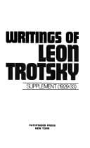 Cover image for Writings of Leon Trotsky.
