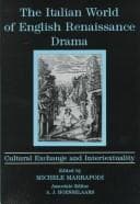 Cover image for The Italian World of English Renaissance Drama