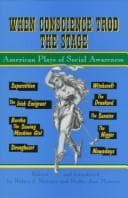 Cover image for When Conscience Trod the Stage