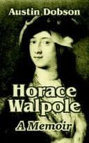 Cover image for Horace Walpole