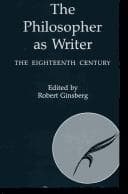 Cover image for The Philosopher As Writer