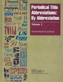 Book cover image