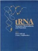 Cover image for tRNA