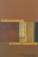 Cover image for Critical Incidents in School Counseling