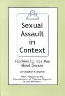 Cover image for Sexual Assault in Context