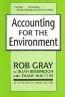 Cover image for Accounting for the environment