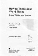 Cover image for How to Think About Weird Things