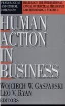 Cover image for Human action in business