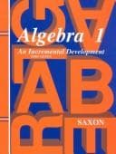 Cover image for Algebra 1