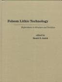 Cover image for Folsom Lithic Technology