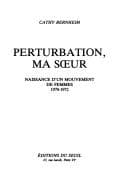 Perturbation, ma sœur