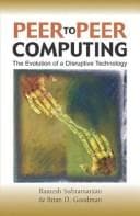 Cover image for Peer to peer computing