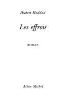 Cover image for Les effrois