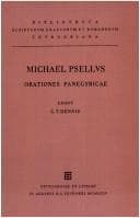 Cover image for Michaelis Pselli orationes panagyricae