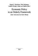 Cover image for Economic Policy in and Orderly Framework