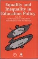 Cover image for Equality and Inequality in Education Policy