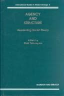 Cover image for Agency and structure