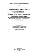Cover image for Arbeiterbewegung - Faschismus - Nationalbewusstsein