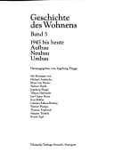 Cover image for Geschichte des Wohnens.