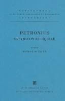 Cover image for Petronii Arbitri satyricon reliquiae