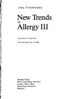 Cover image for New Trends in Allergy