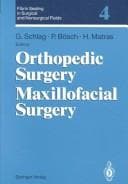 Cover image for Orthopedic surgery, maxillofacial surgery