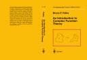 Cover image for An Introduction to Complex Function Theory (Undergraduate Texts in Mathematics)