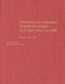 Cover image for Verzeichnis de verkauften Gemalde im deutschsprachigen Raum vor 1800: 3 volumes (Getty Trust Publications: Getty Research Institute for the H)