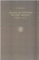 Hilary of Poitiers on the Trinity