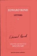 Cover image for Edward Bond letters