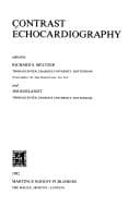 Cover image for Contrast Echocardiography (Developments in Cardiovascular Medicine)