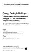 Energy saving in buildings