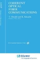 Cover image for Coherent Optical Fiber Communications (Advances in Opto-Electronics)
