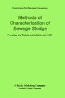 Cover image for Methods of Characterization of Sewage Sludge
