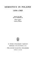 Cover image for Semiotics in Poland, 1894-1969 (Synthese Library)
