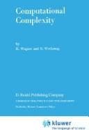 Cover image for Computational Complexity (Mathematics and its Applications)