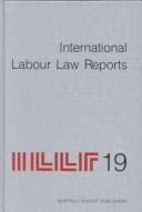 Cover image for International Labour Law Reports